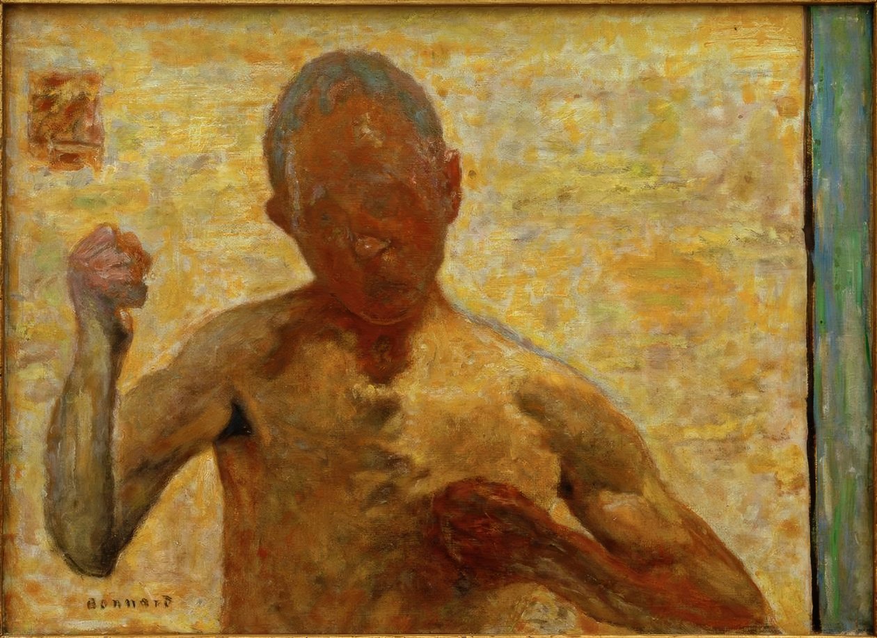 Auto-retrato (O Pugilista) de Pierre Bonnard
