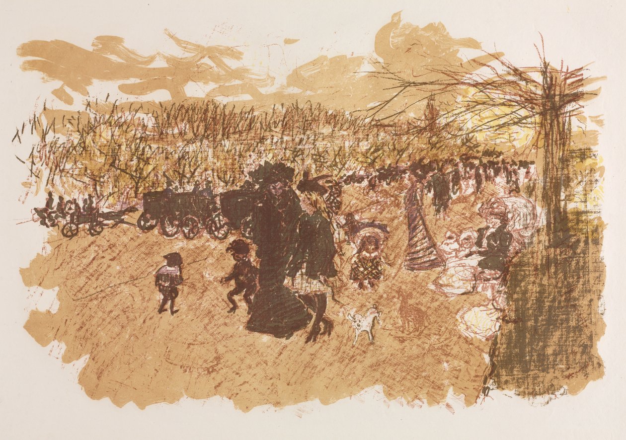 Avenida Bois de Boulogne de Pierre Bonnard