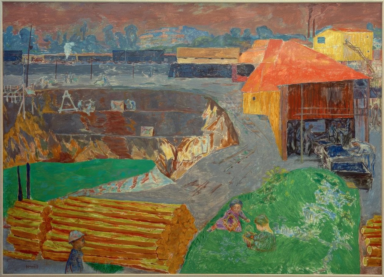 Pedreira de linhite de Pierre Bonnard