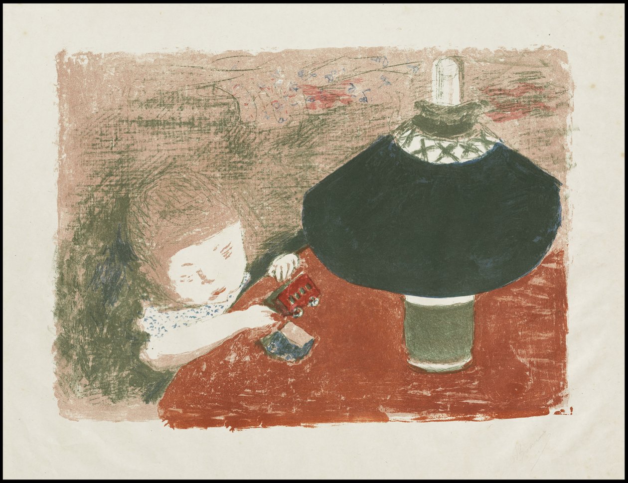 Criança com Lâmpada de Pierre Bonnard
