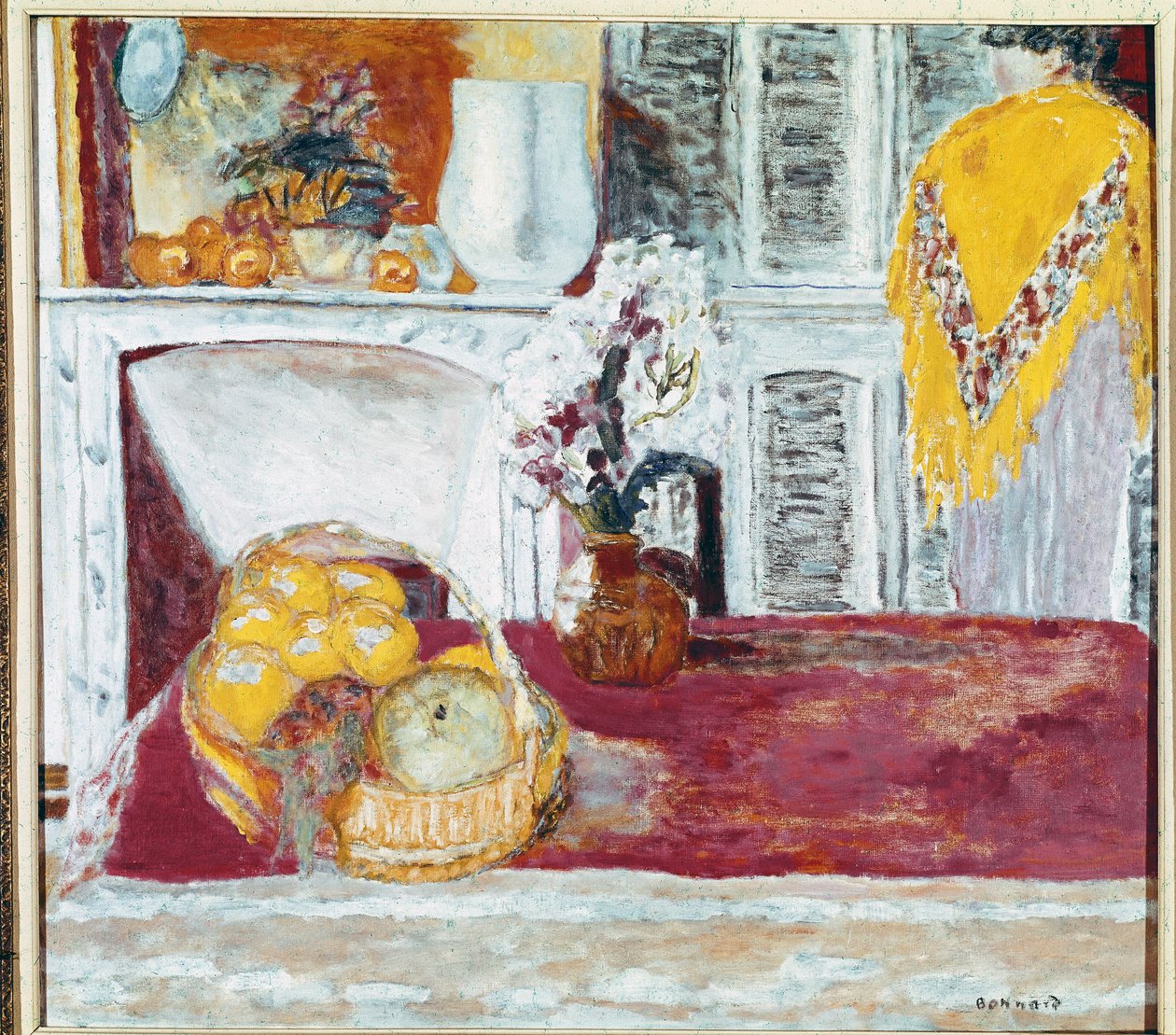 Canto de sala de jantar em Le Cannet (Canto de sala de jantar) de Pierre Bonnard