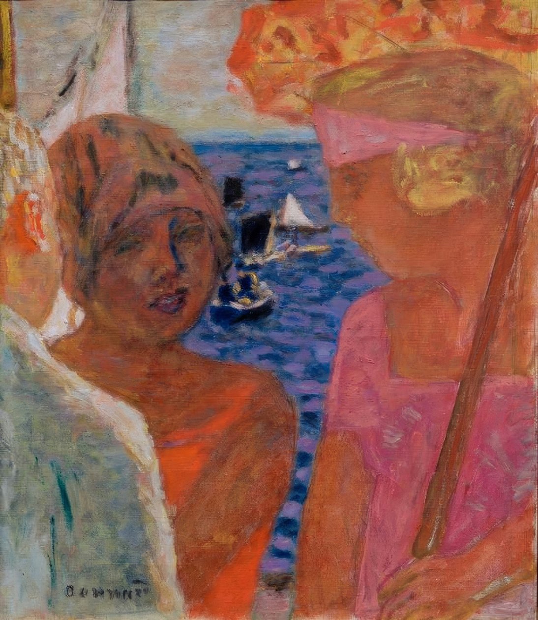 Conversa em Arcachon de Pierre Bonnard