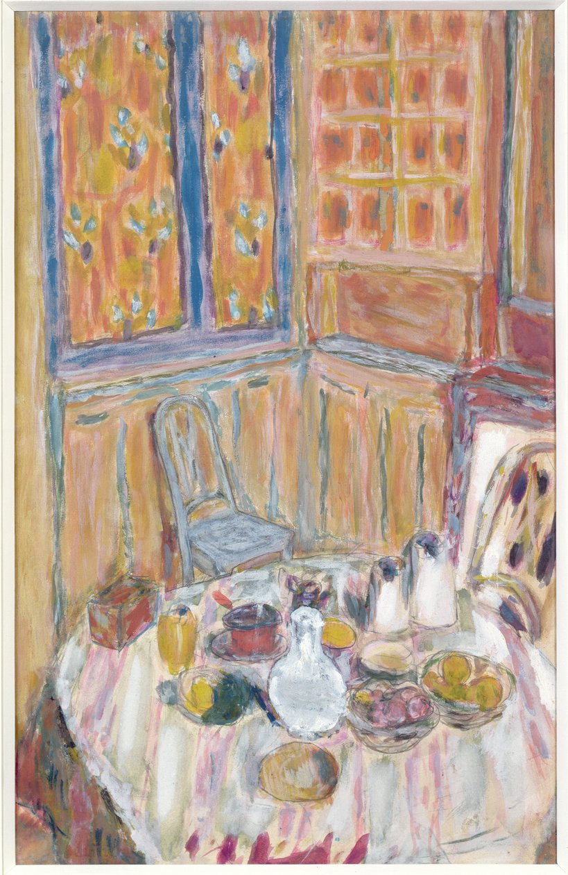 Canto da sala de jantar, c.1930 de Pierre Bonnard