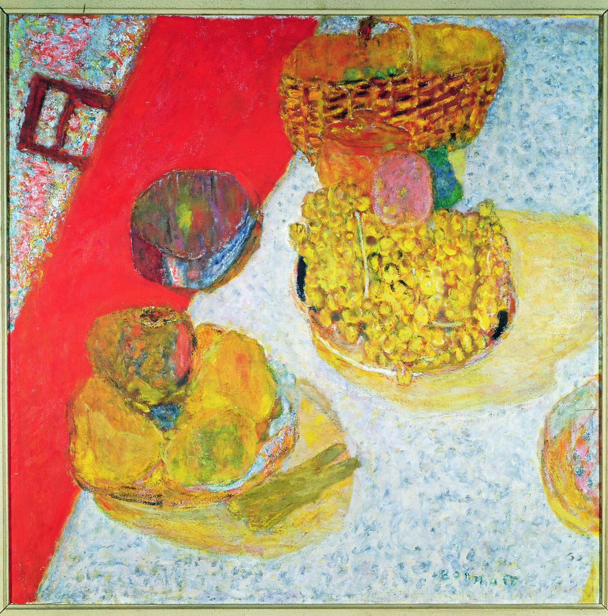 Canto da Mesa, 1935 de Pierre Bonnard