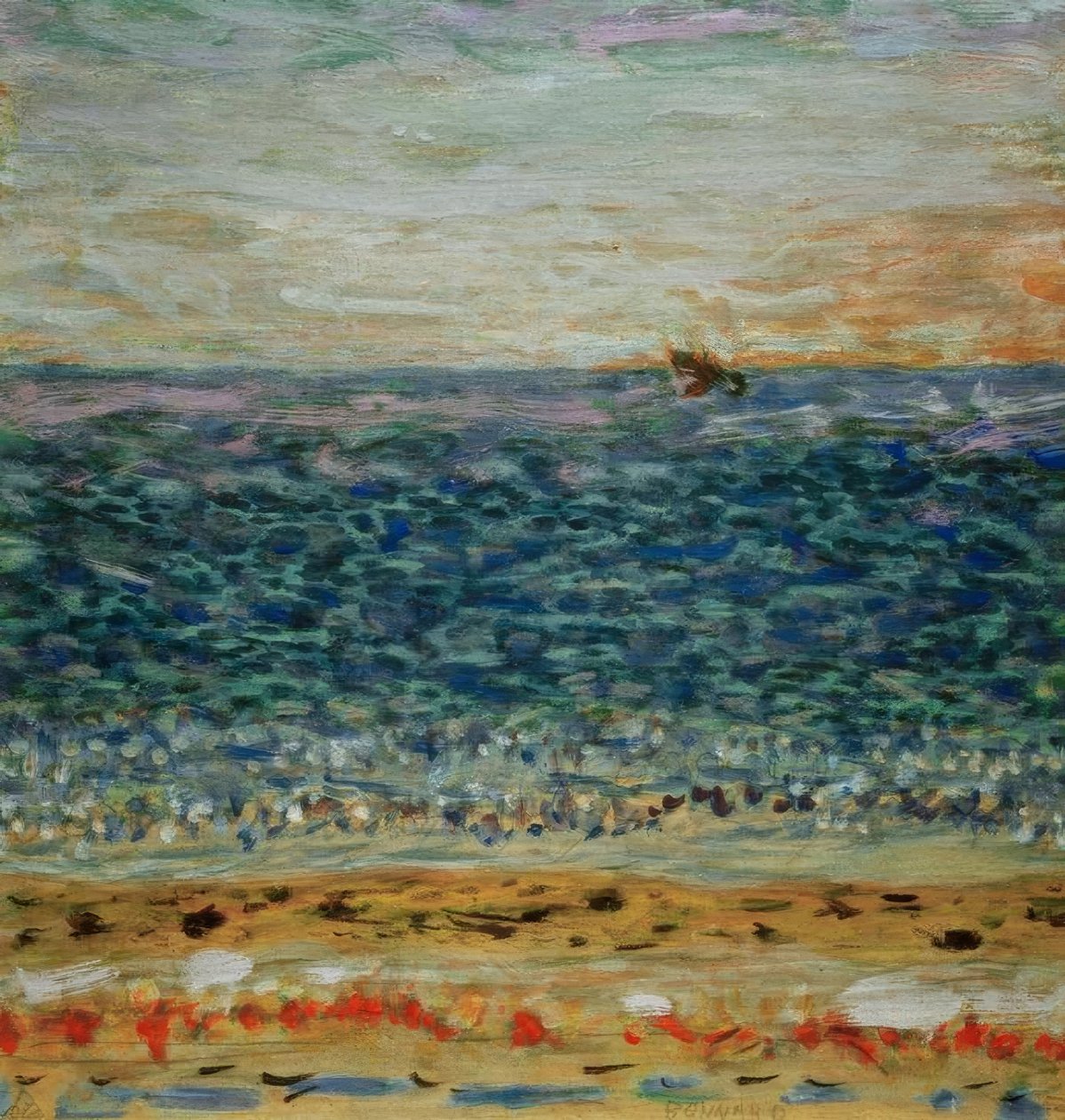 O mar de Pierre Bonnard