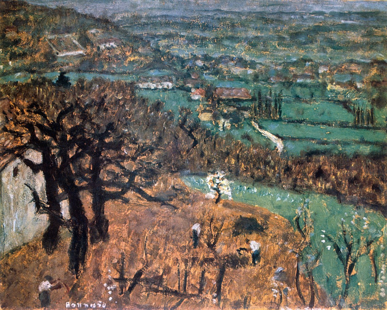 Paisagem de Dauphine, c1899. de Pierre Bonnard