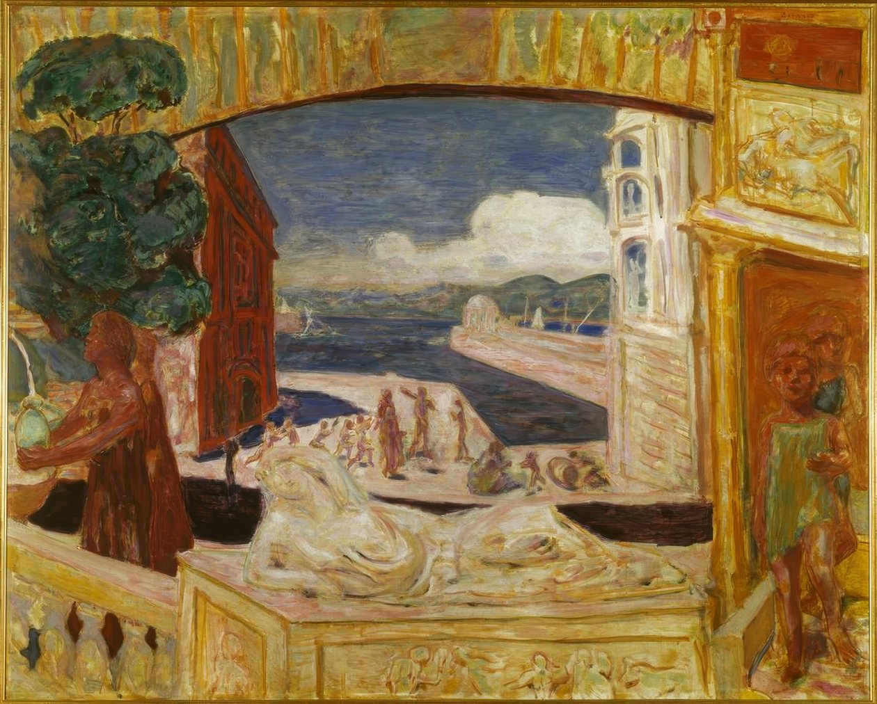 Monumentos ou o Mediterrâneo de Pierre Bonnard