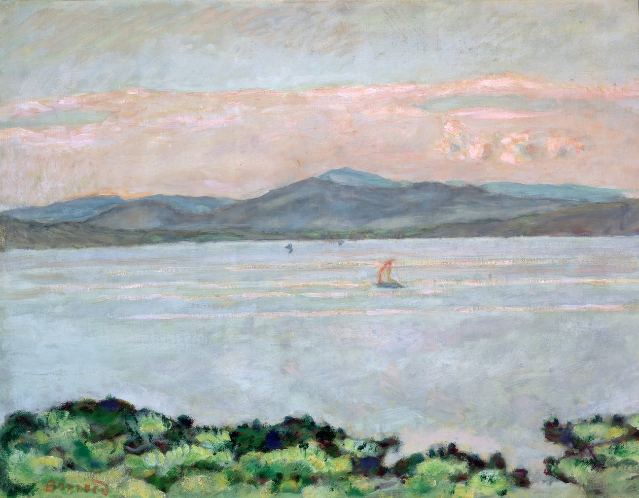 O Golfo de Saint-Tropez de Pierre Bonnard