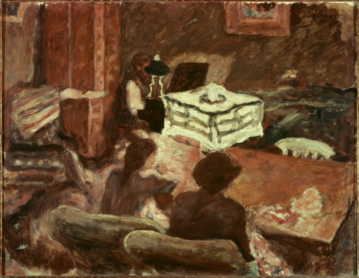 "A família Claude Terrace" de Pierre Bonnard