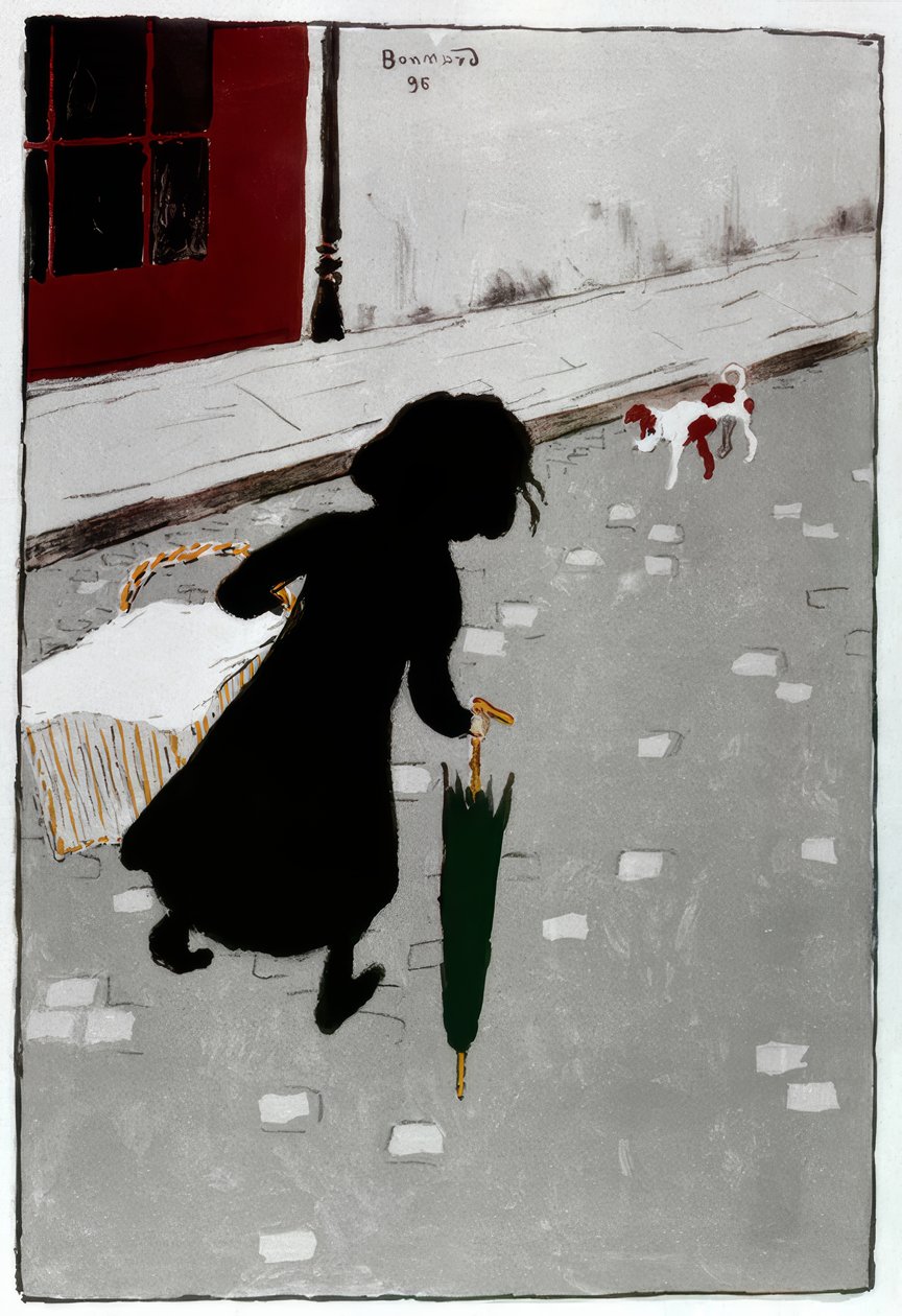 A pequena lavadeira de Pierre Bonnard