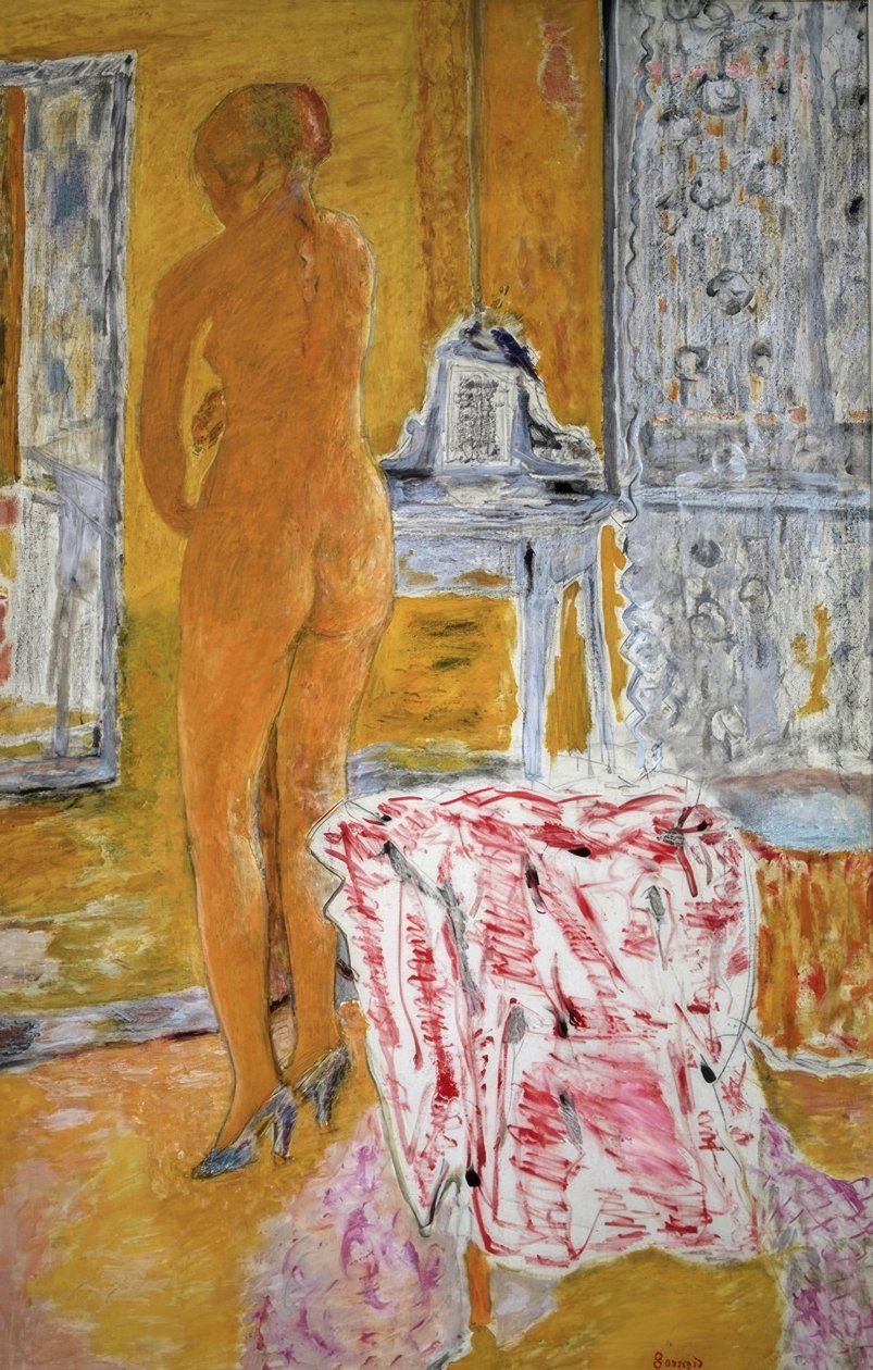 O GRANDE AMARELO NU de Pierre Bonnard