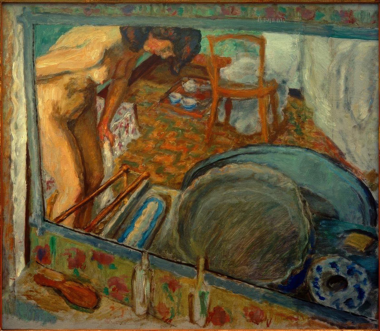 Efeito de gelo ou banheira de Pierre Bonnard