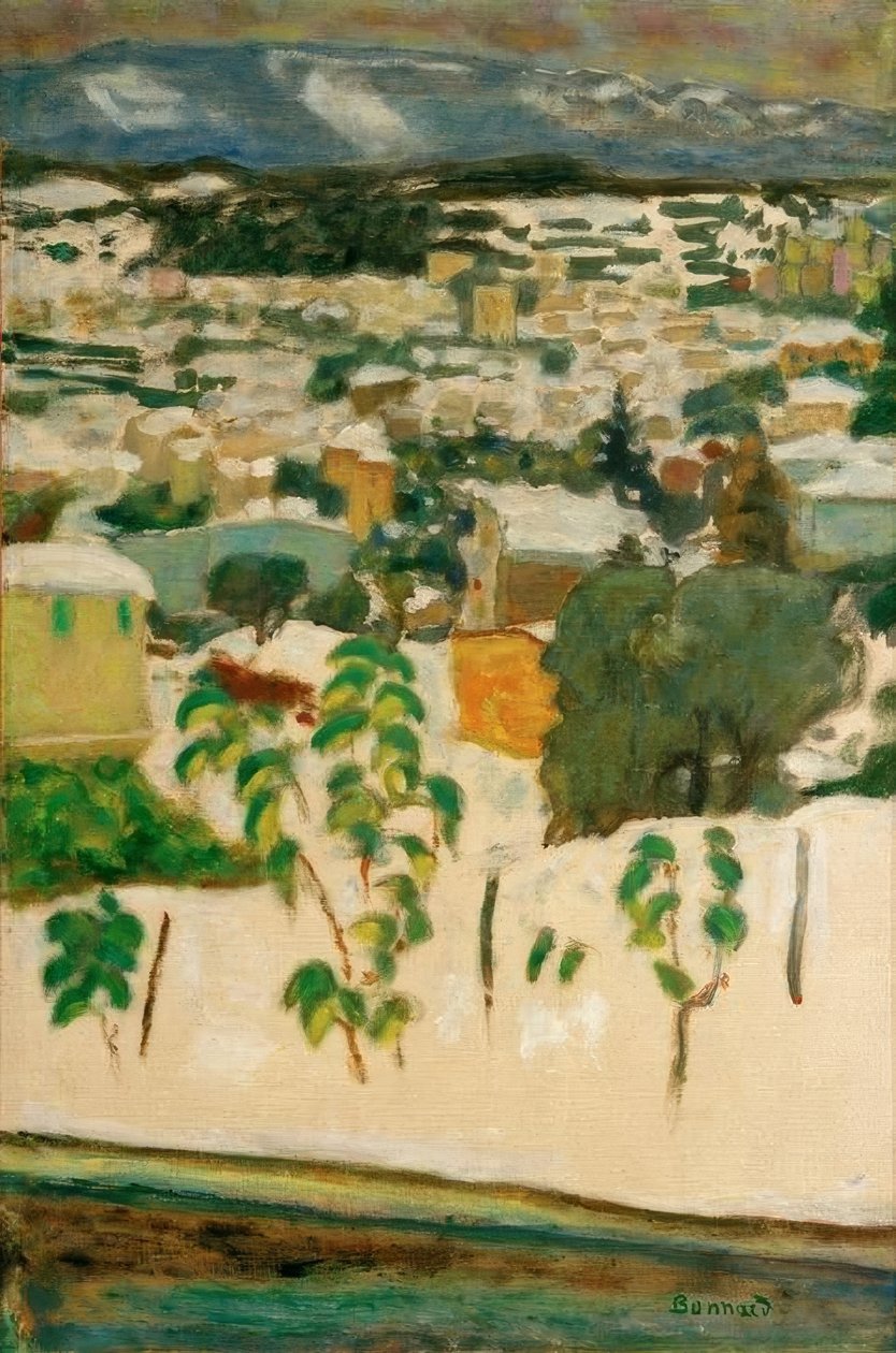 Efeito de neve de Pierre Bonnard
