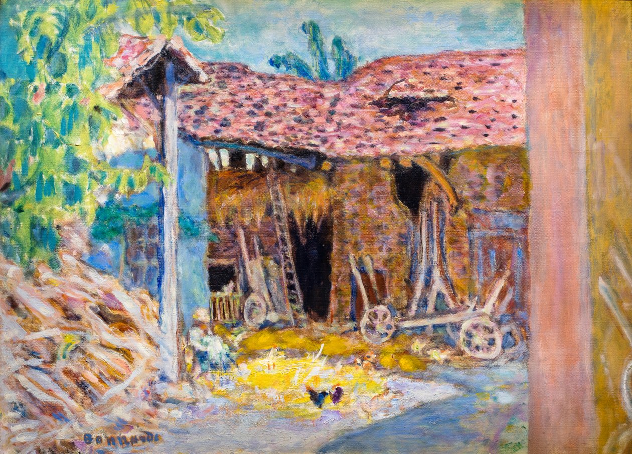 Quintal ou La Grange de Pierre Bonnard