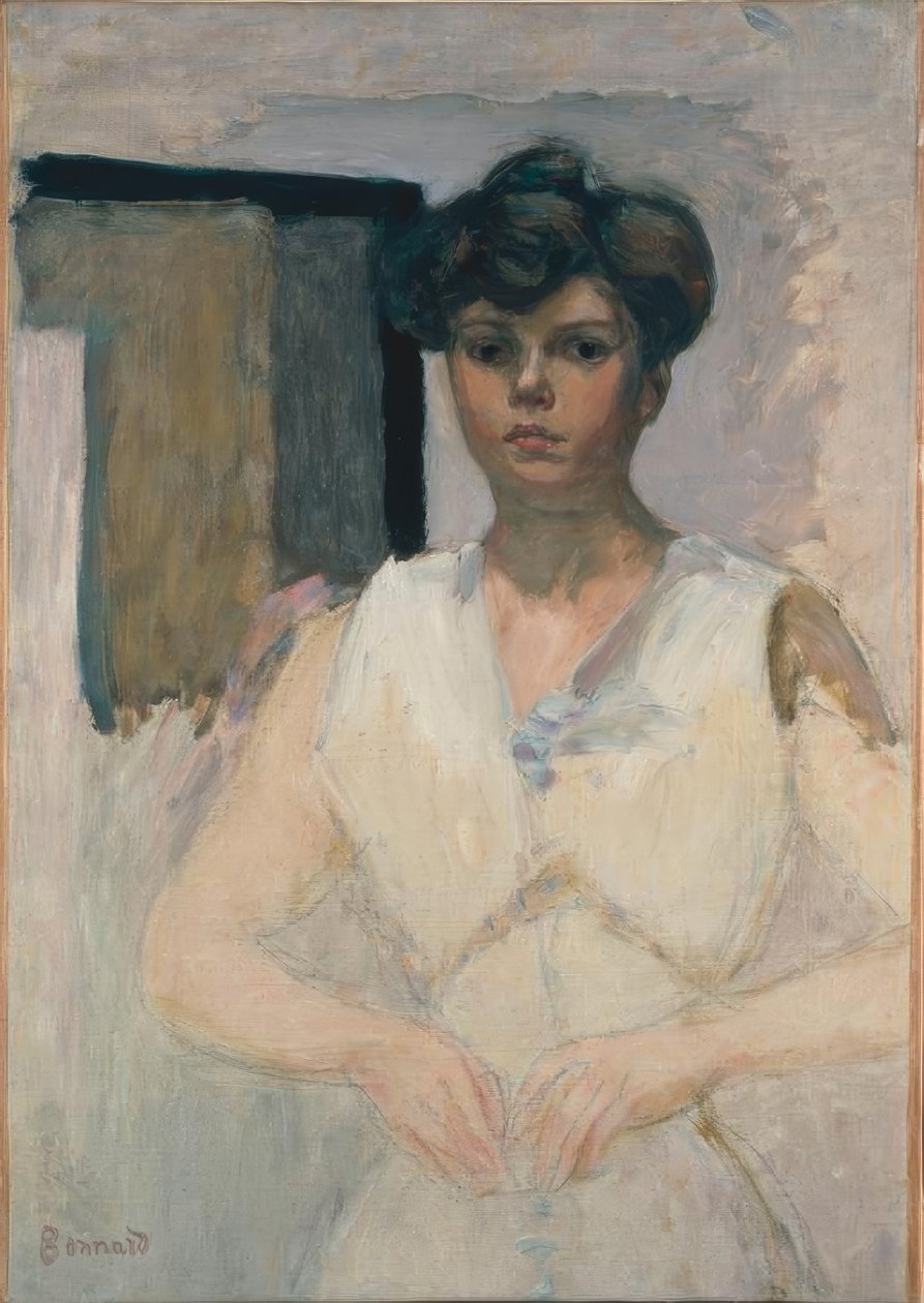 Vestimenta feminina de Pierre Bonnard