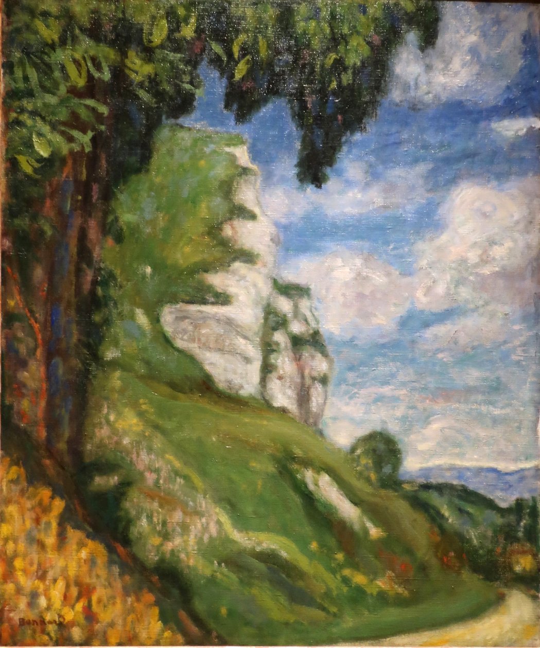 Francês: Les falaises de Saint-Adrion de Pierre Bonnard