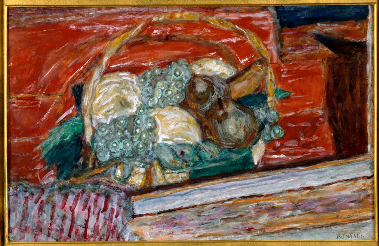 Cesta de frutas - 1935 de Pierre Bonnard