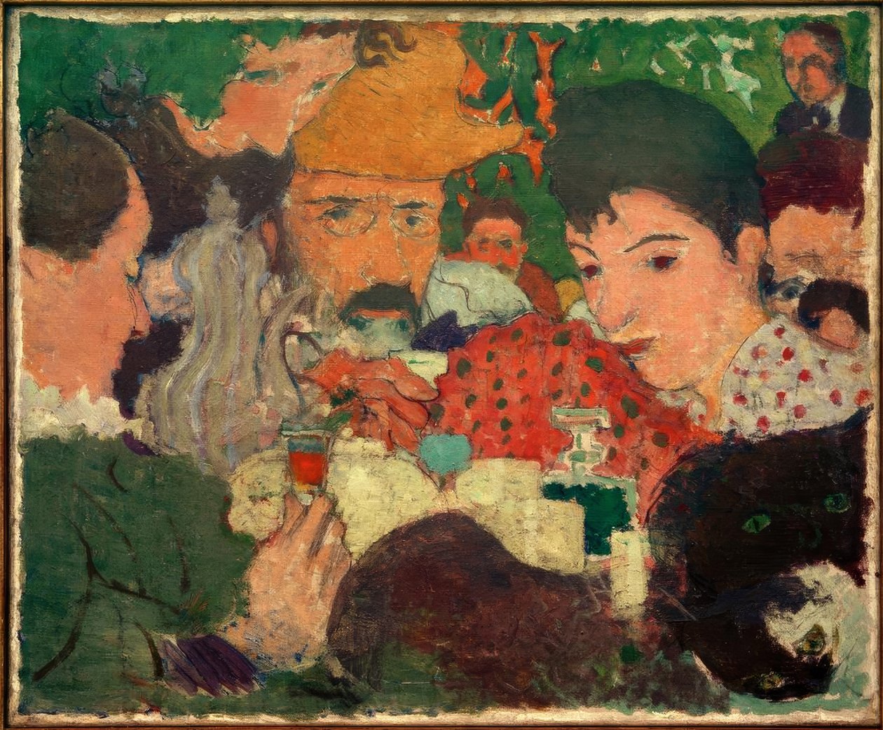 Prove no jardim, Studie zu Tarde no jardim de Pierre Bonnard