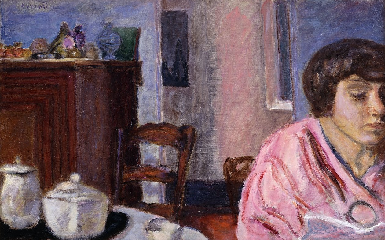 Interior com Figura; Interior com Figura de Pierre Bonnard