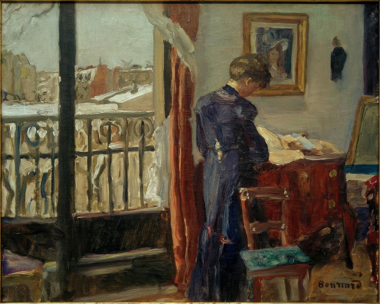 Dia de inverno de Pierre Bonnard