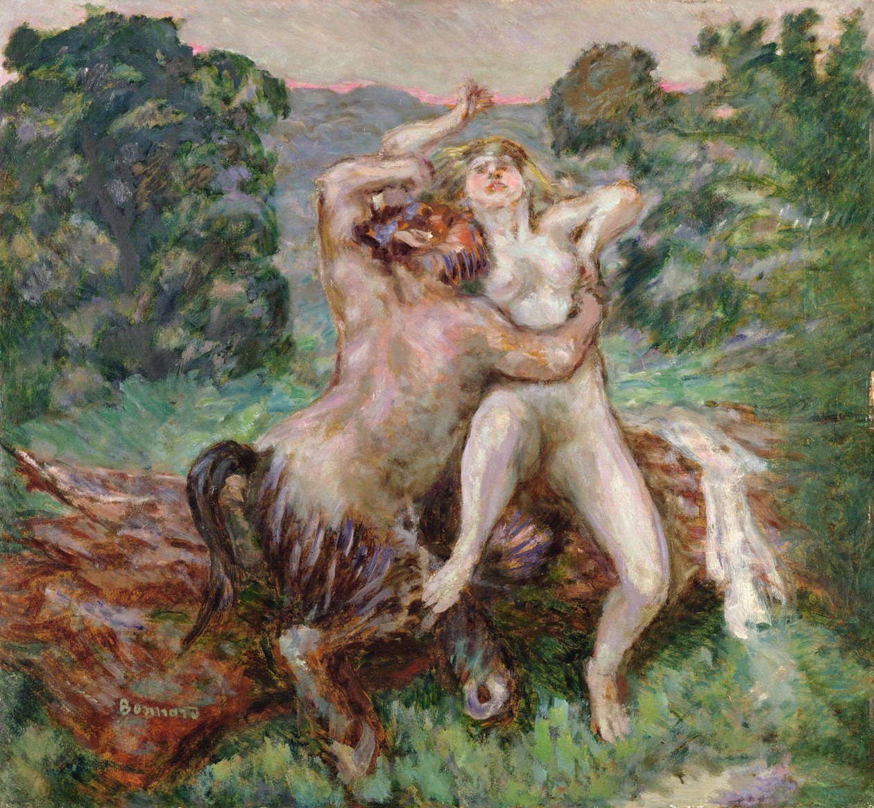 Tarde para um fauno de Pierre Bonnard