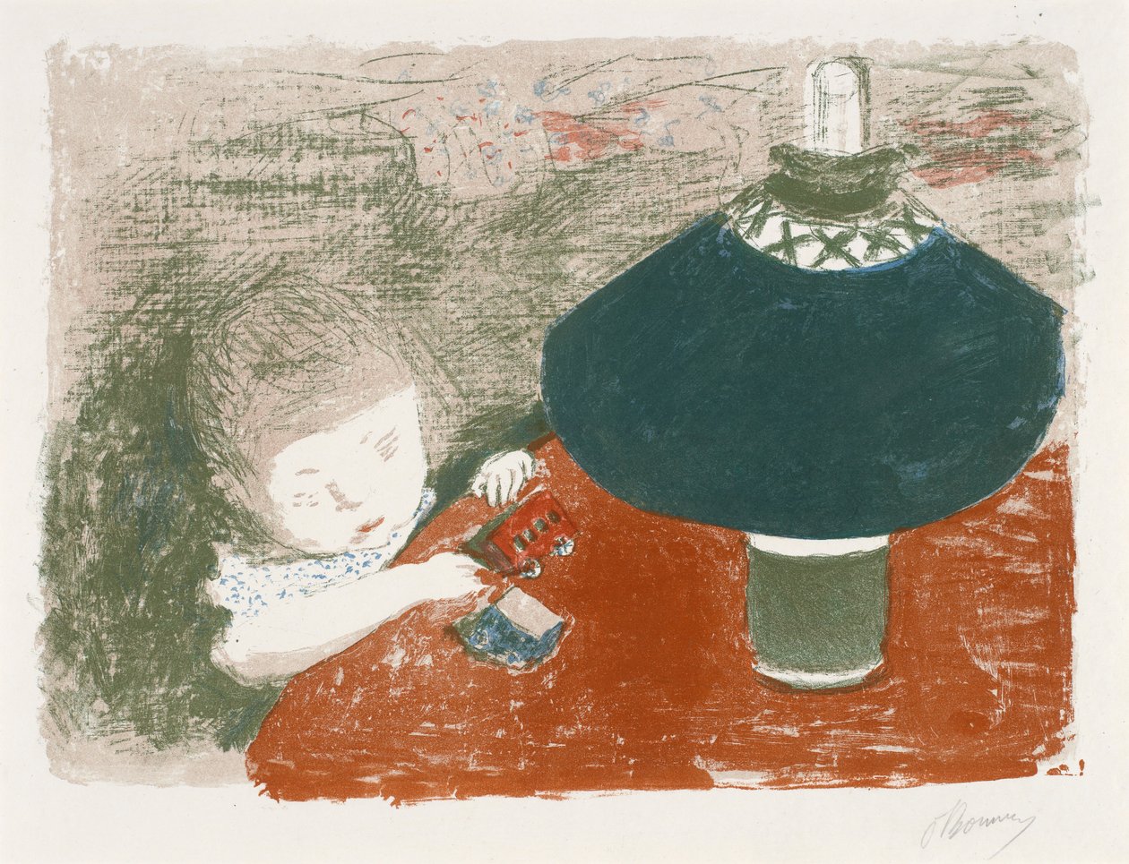 A Criança com a Lâmpada de Pierre Bonnard
