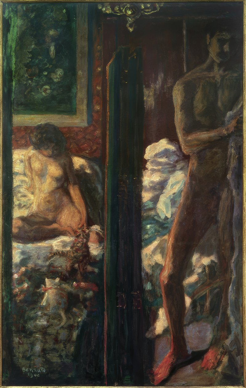 Homem mulher de Pierre Bonnard