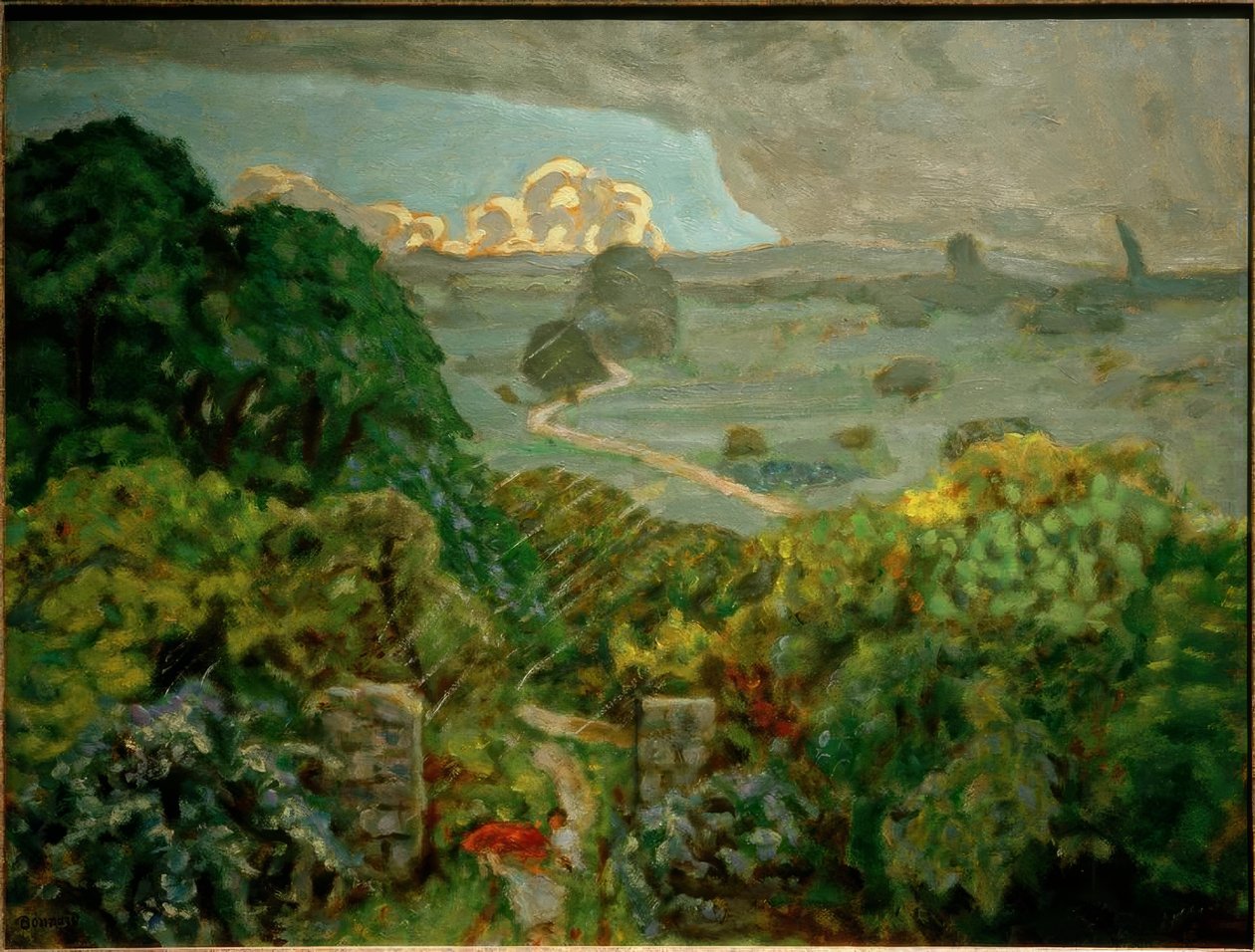 A tempestade em Vernouillet de Pierre Bonnard