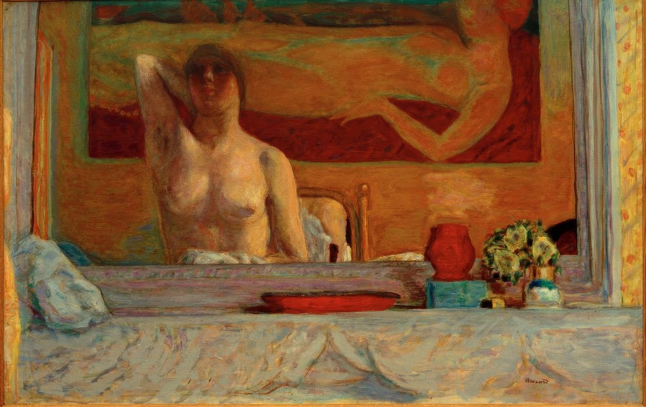 A chaminé (mulher com o banheiro) " de Pierre Bonnard