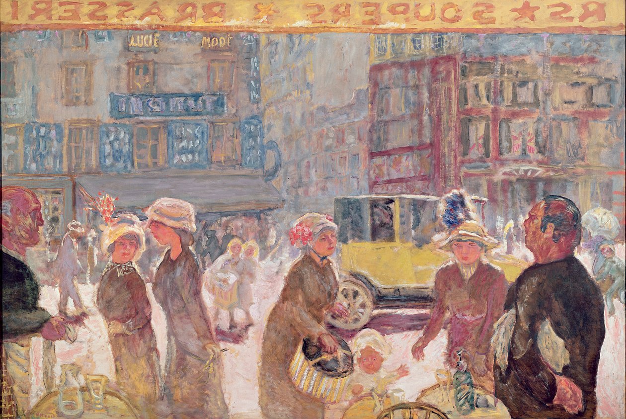 Place Clichy, 1912 de Pierre Bonnard