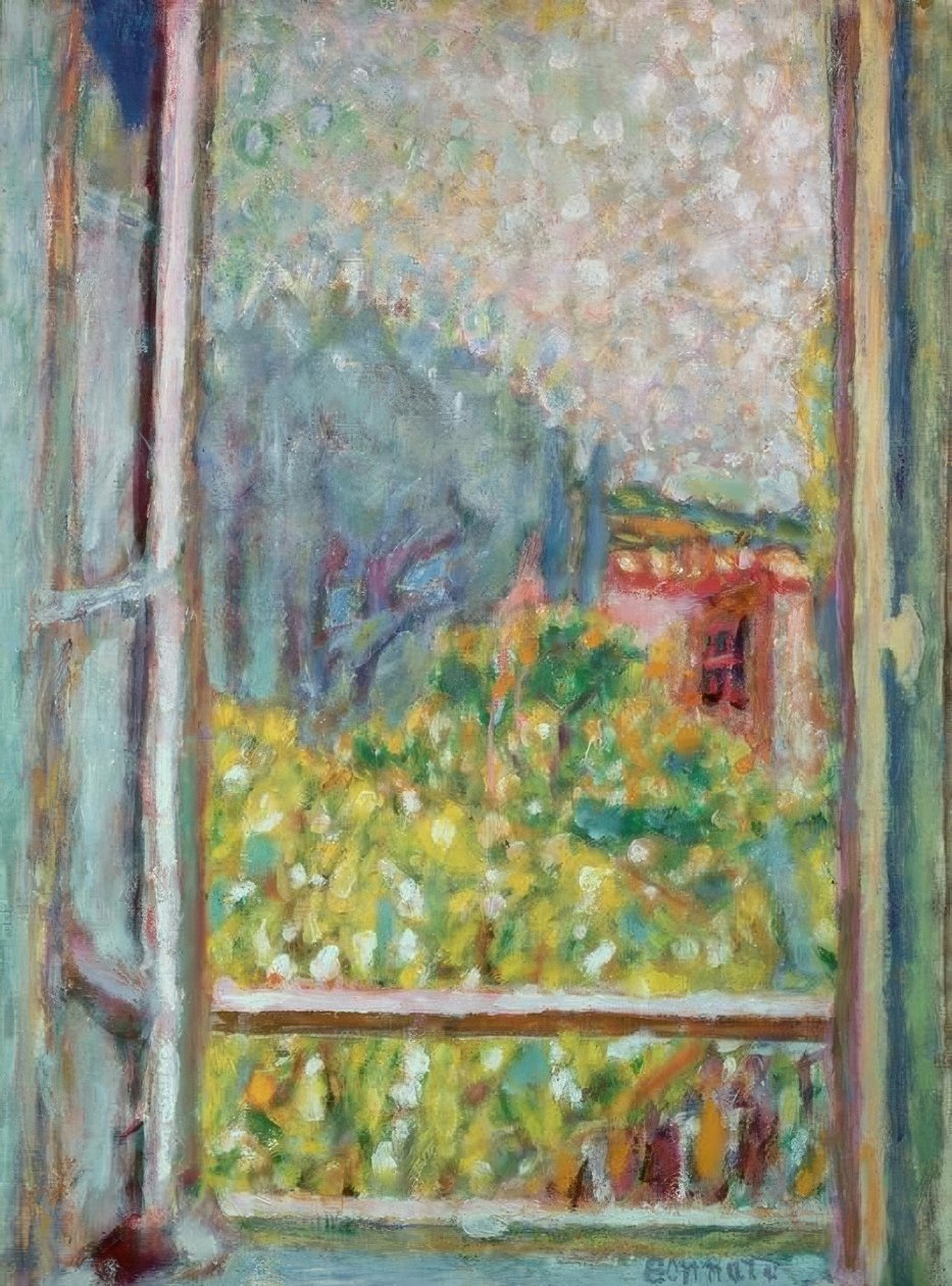 A pequena janela aberta de Pierre Bonnard