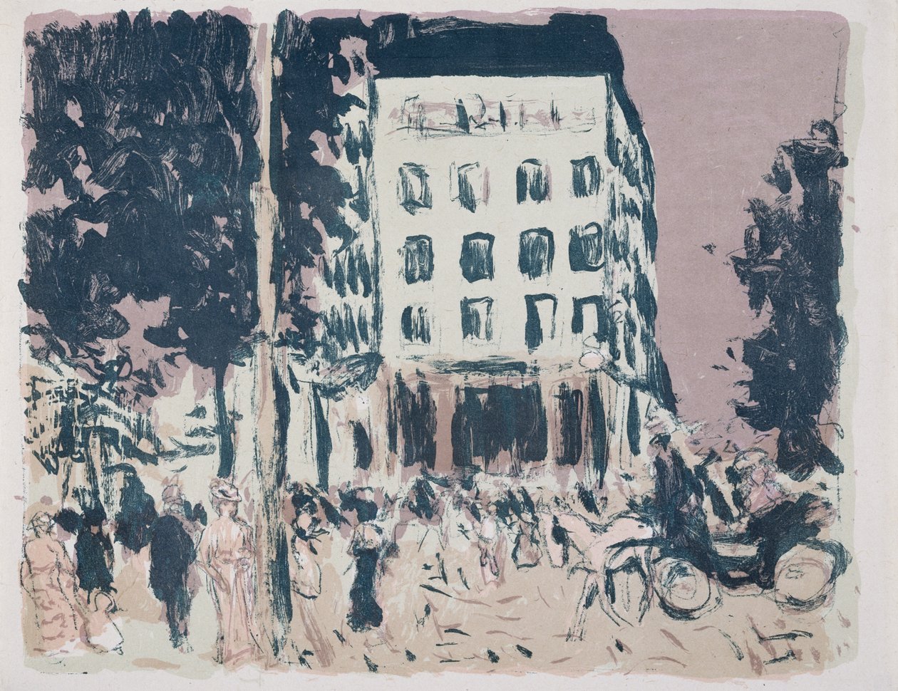 O Boulevard de Pierre Bonnard