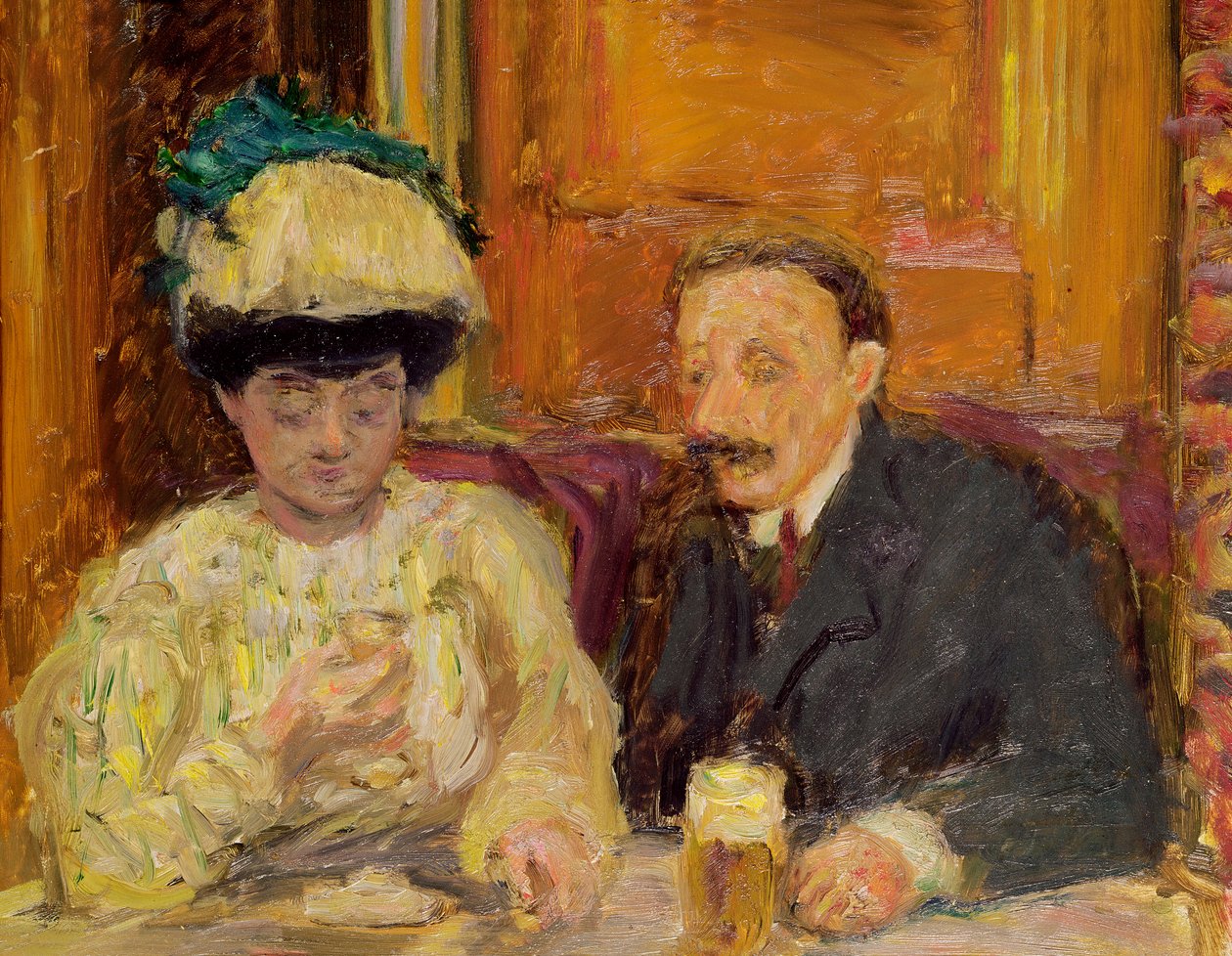 O pequeno café de 1900 de Pierre Bonnard