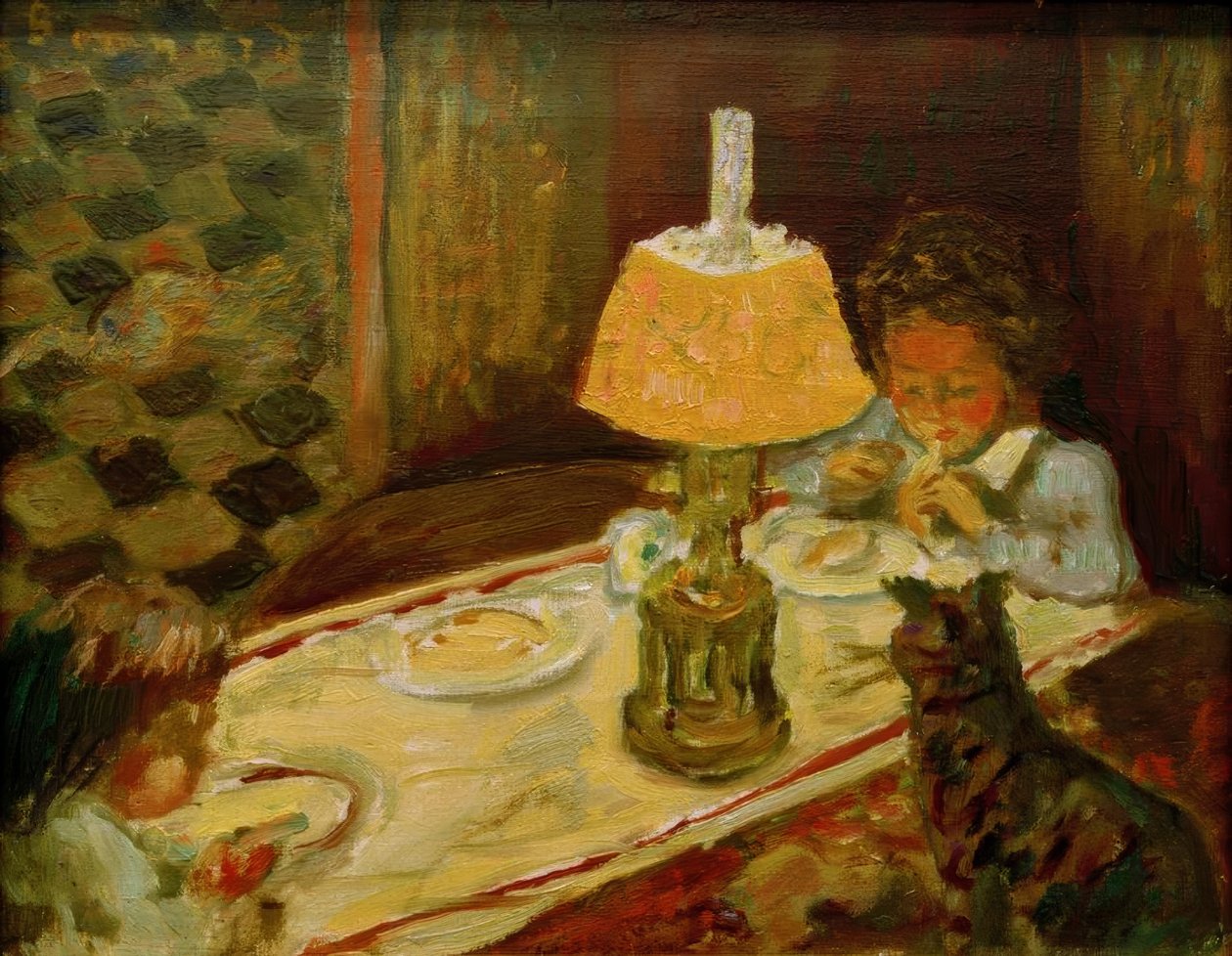 O almoço das crianças de Pierre Bonnard