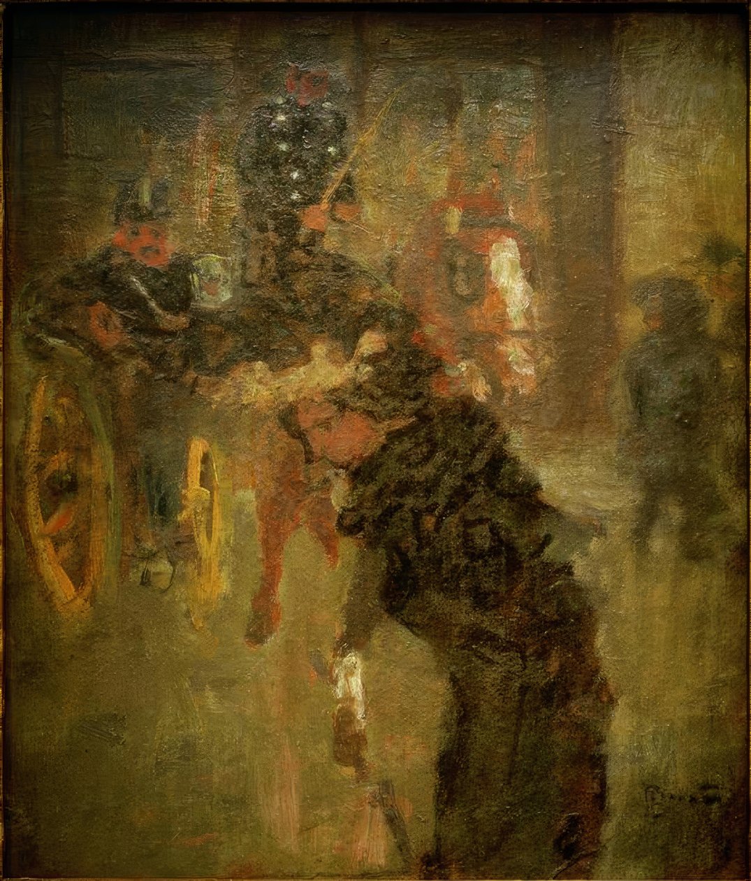 O táxi de Pierre Bonnard