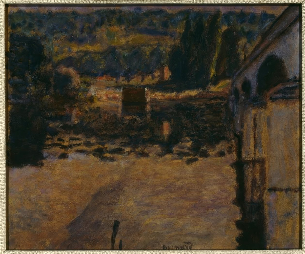 A ponte em Vernon de Pierre Bonnard