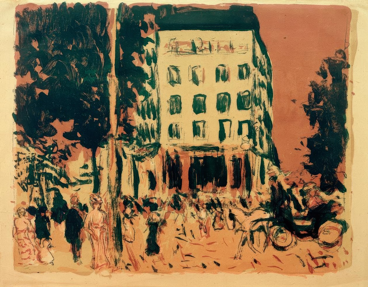 Os Boulevards de Pierre Bonnard