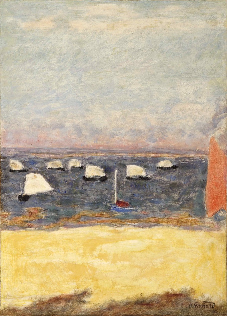 Veleiros, regatas, ca 1932. de Pierre Bonnard