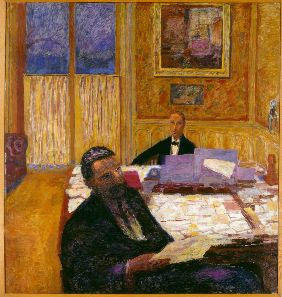 Os irmãos Bernheim-Jeanne de Pierre Bonnard