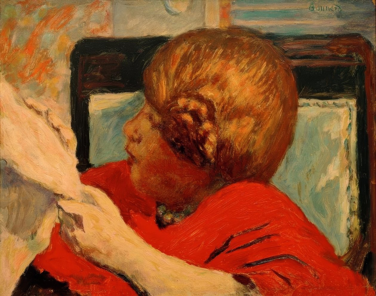 Lesende de Pierre Bonnard