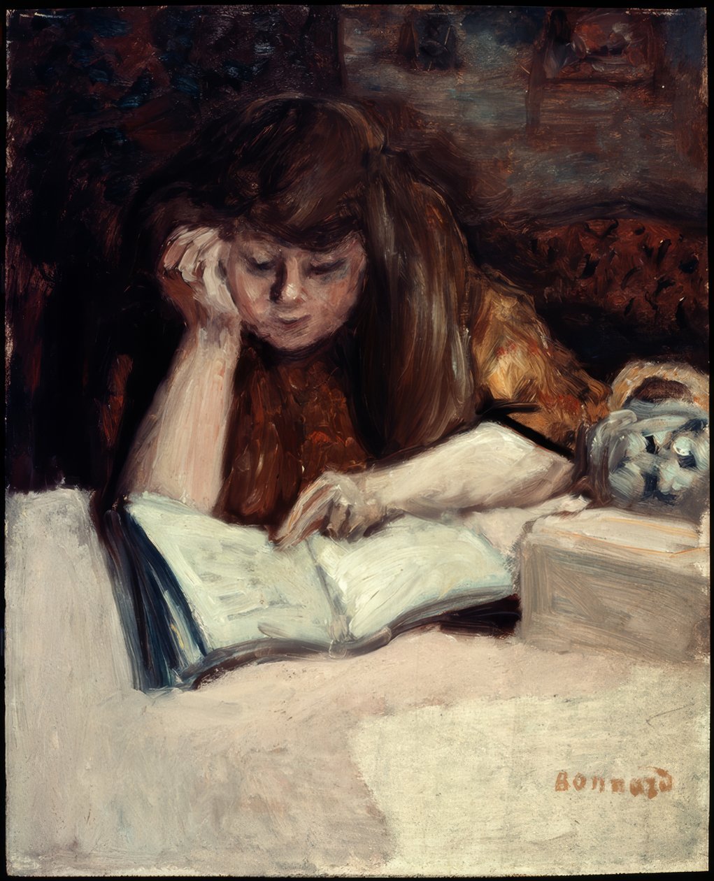 Lâmpada de leitura de Pierre Bonnard