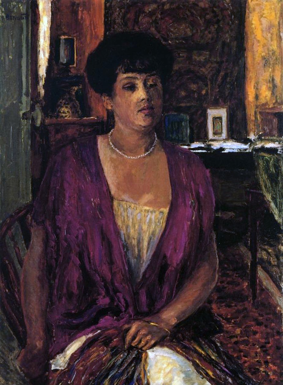 Sra. Claude Anet, 1910 de Pierre Bonnard