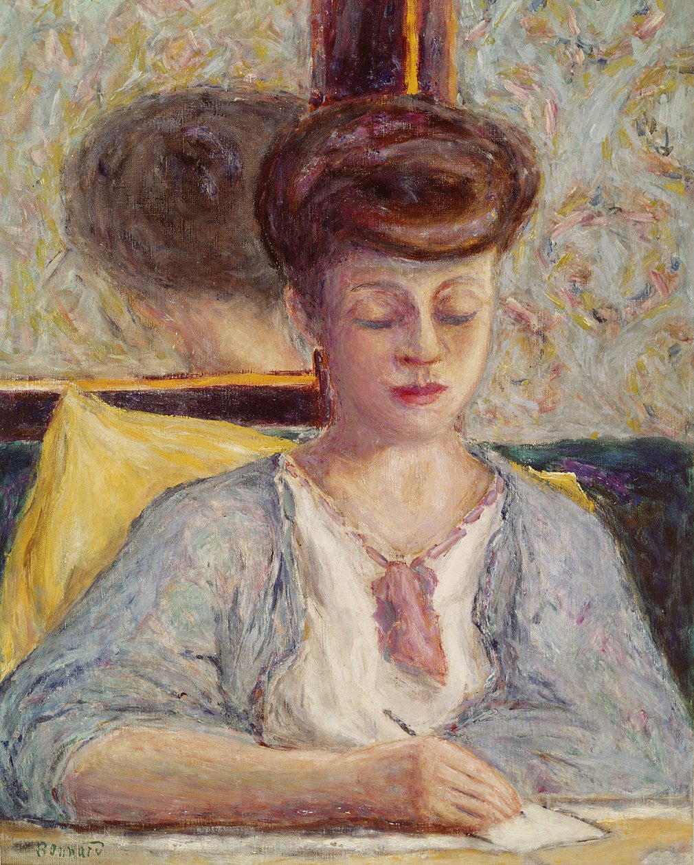 Misia Godeski escrevendo de Pierre Bonnard