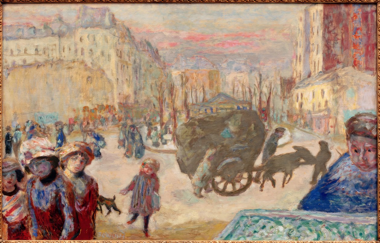 Manhã em Paris de Pierre Bonnard