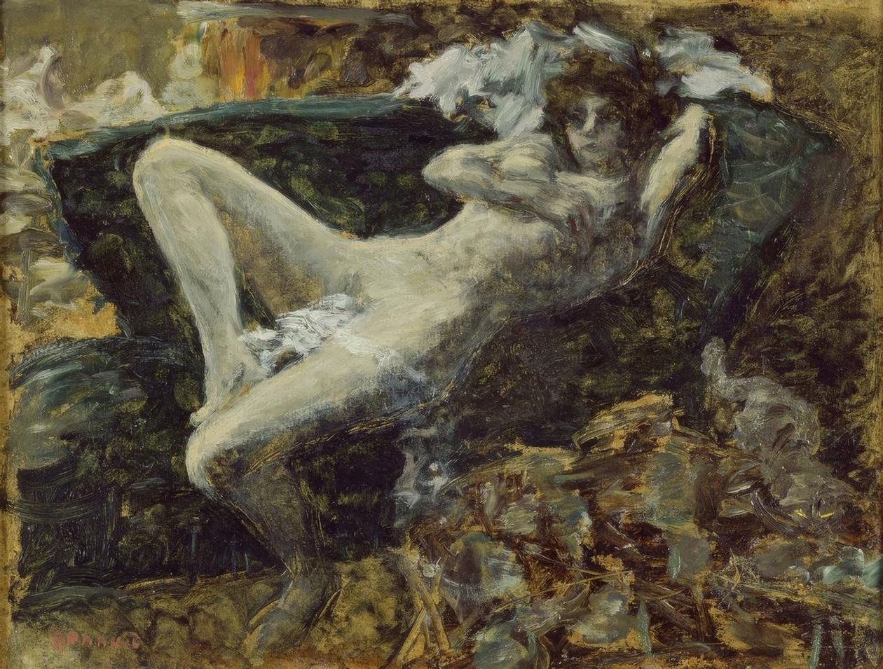 Não azul de Pierre Bonnard
