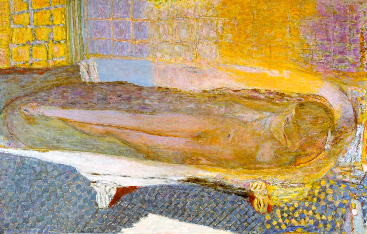 Nu no banho, 1936 de Pierre Bonnard
