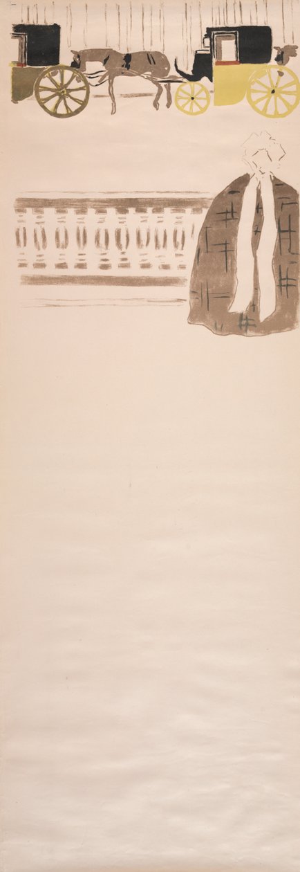 Passeio das Enfermeiras, Friso das Carruagens de Pierre Bonnard