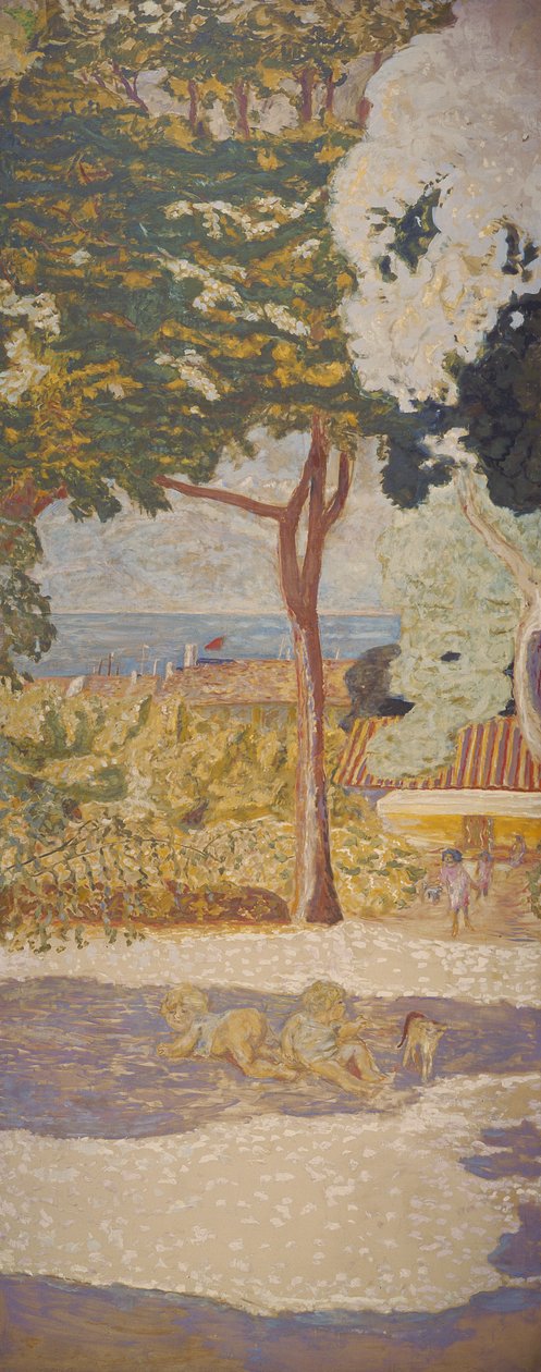 No Mediterrâneo (tríptico), 1911 de Pierre Bonnard