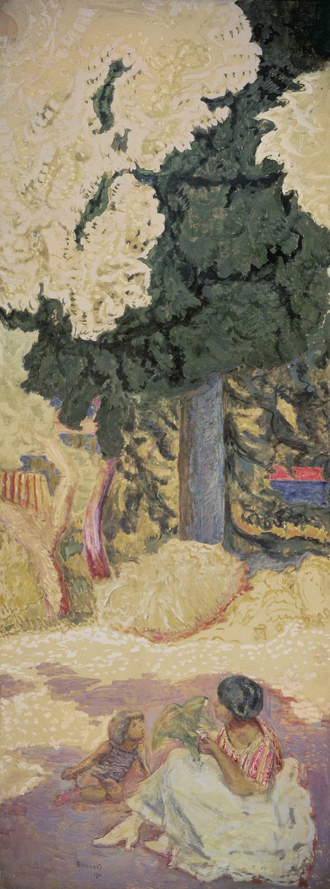 No Mediterrâneo (tríptico), 1911 de Pierre Bonnard
