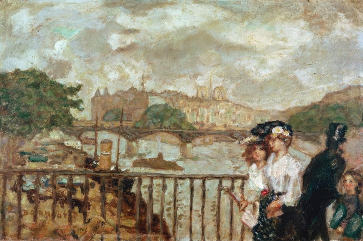 Paris, a Pont des Arts de Pierre Bonnard
